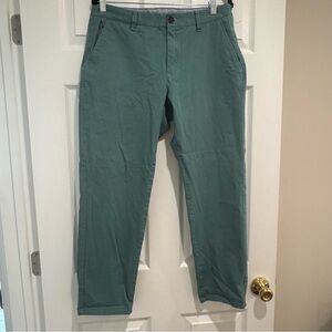Bonobos Teal Chinos for Men Pants 31/28 EEUC